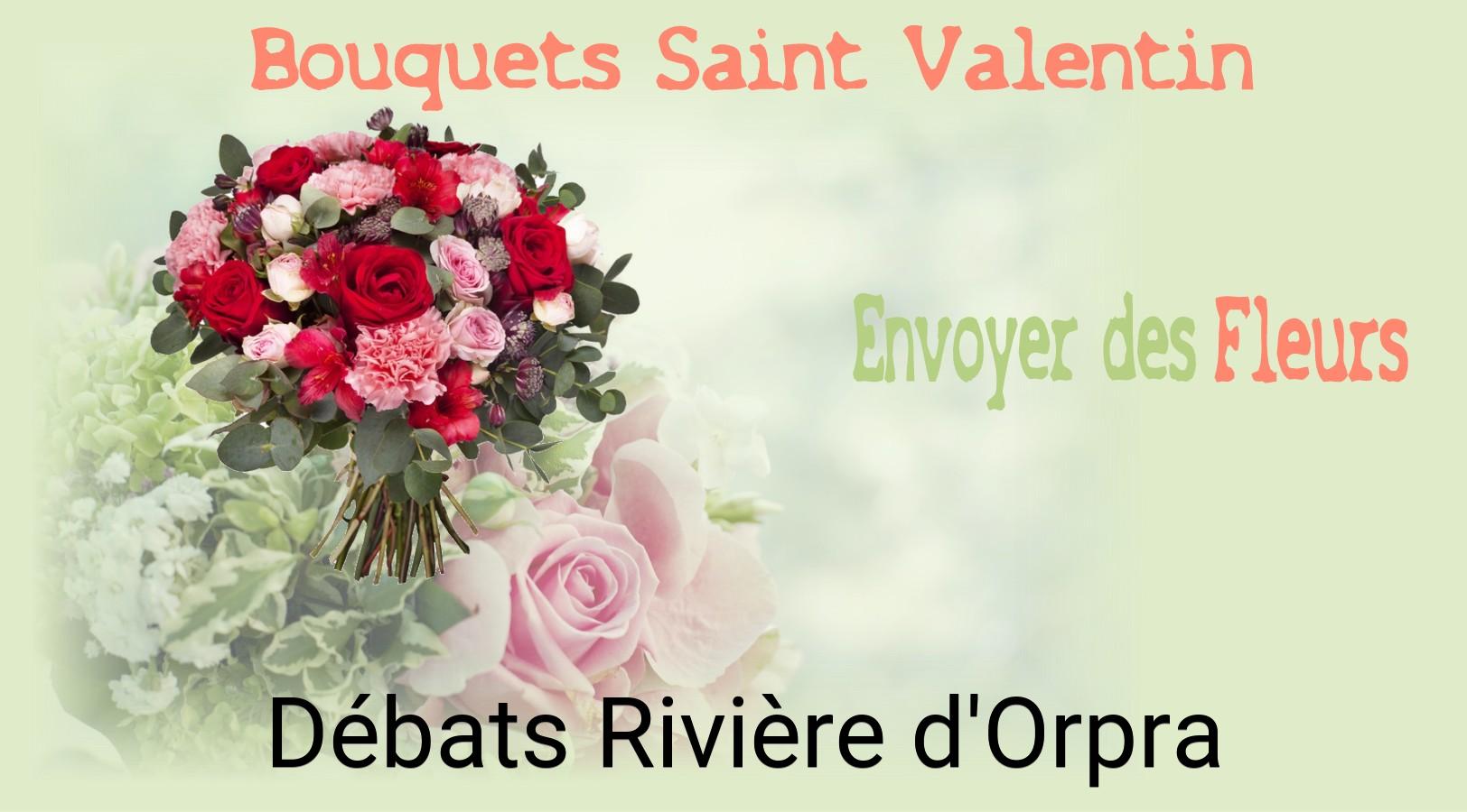 Roses de Saint-Valentin livrées à Débats-Rivière-d'Orpra